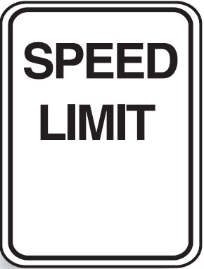 Traffic & Parking Control Signs  - 35