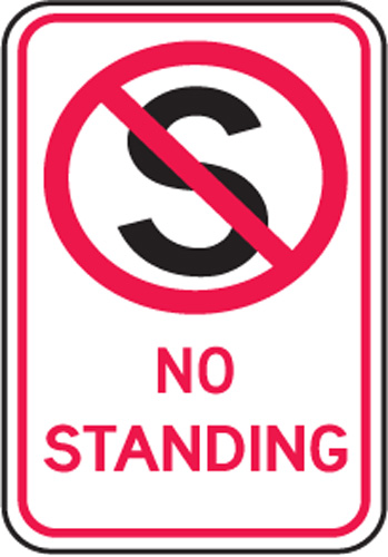 Parking Signs - No Standing